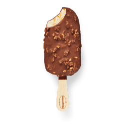 Caramel Almond Crunch Ice Cream Bar