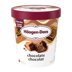 HAAGEN DAZS chocolate tub