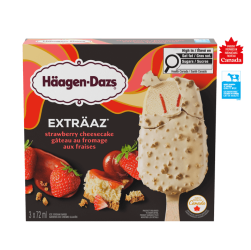 Exträaz Strawberry Cheesecake Ice Cream bars