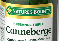 Canneberge avec Vitamine C & E