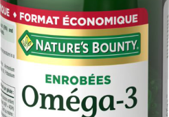 Oméga-3 Huile de Poisson 1000 mg 180