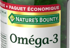 Oméga-3 Huile de Poisson 1200 mg 200