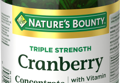 Cranberry with Vitamin C + E 100 Liquid Softgels