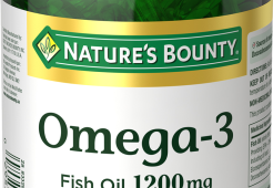 Omega-3 Fish Oil 1200mg 120 Softgels