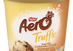 AERO Truffle Salted Caramel Ice Cream Tub