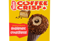 Coffee Crisp frozen cones