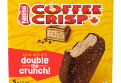 Coffee Crisp Bars, Frozen Dessert