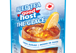 Thé glacé GOODHOST avec moins de sucre, 715 grammes.