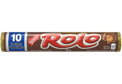 ROLO Jumbo, 10 Smooth chocolate and caramel pieces to share, 90 grams.